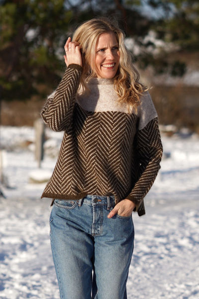 Alice® | Pullover mit Stehkragen aus Baumwolle