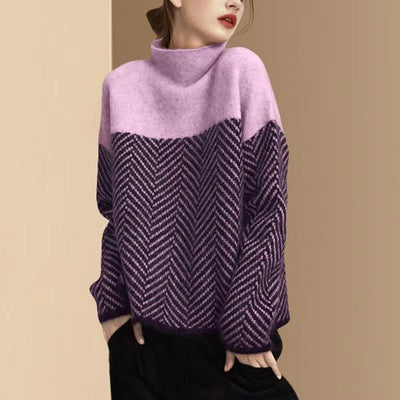 Alice® | Pullover mit Stehkragen aus Baumwolle
