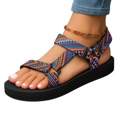 Lucia - Bedruckte Orthopädische Komfortsandalen