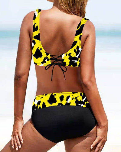 Leni® | Bunte Badeanzug-Bikini