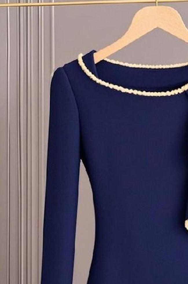 Amalia® | Langarmpullover in Frischblau