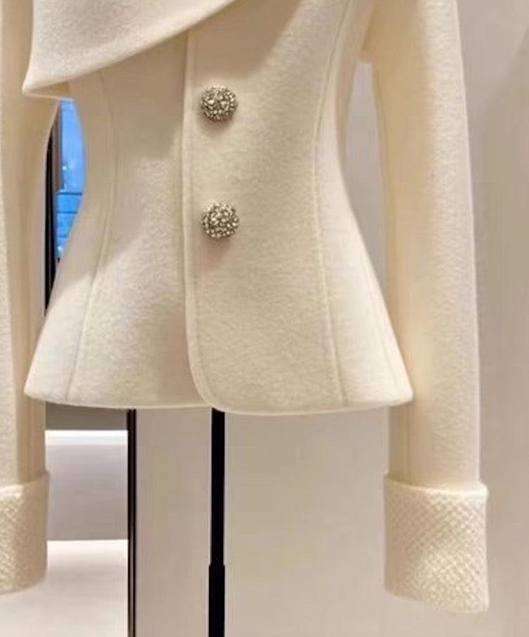 Sophie® | Bequemer Weißer Pullover mit langen Ärmeln
