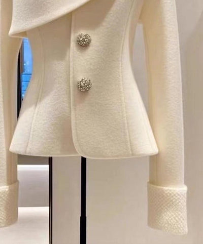 Sophie® | Bequemer Weißer Pullover mit langen Ärmeln