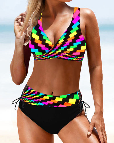 Leni® | Bunte Badeanzug-Bikini