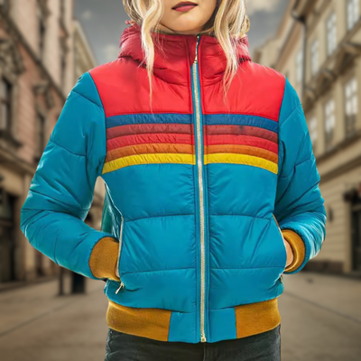 Agnes® | Damen Retro-inspirierte Jacke