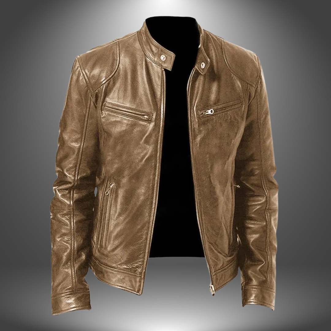 Florian® | Handgefertigte Lederjacke für Herren