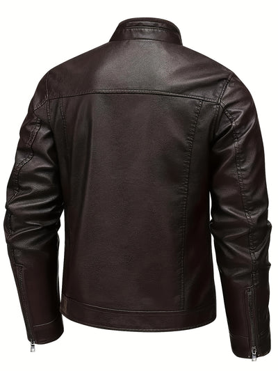 Gregor® | Herrenjacke für Frühling und Herbst, vielseitige und lässige Motorradjacke.