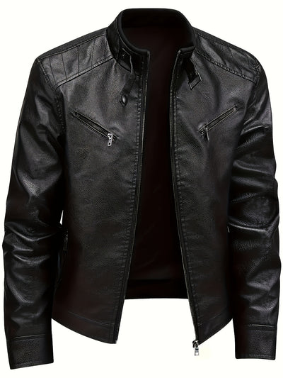 Gregor® | Herrenjacke für Frühling und Herbst, vielseitige und lässige Motorradjacke.
