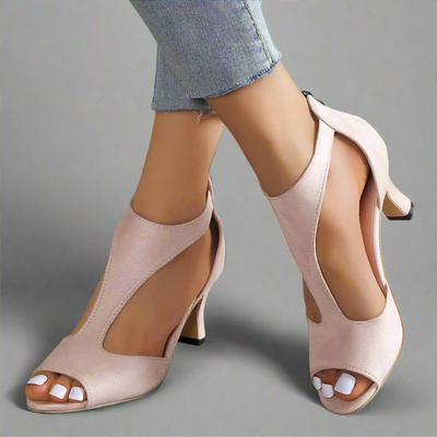 Heidrun | Elegante und bequeme Sandalen mit Absatz