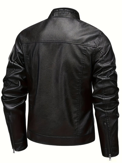 Gregor® | Herrenjacke für Frühling und Herbst, vielseitige und lässige Motorradjacke.