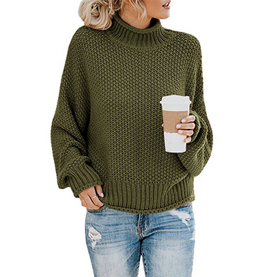 Aline® | Bequemer Rollkragenpullover