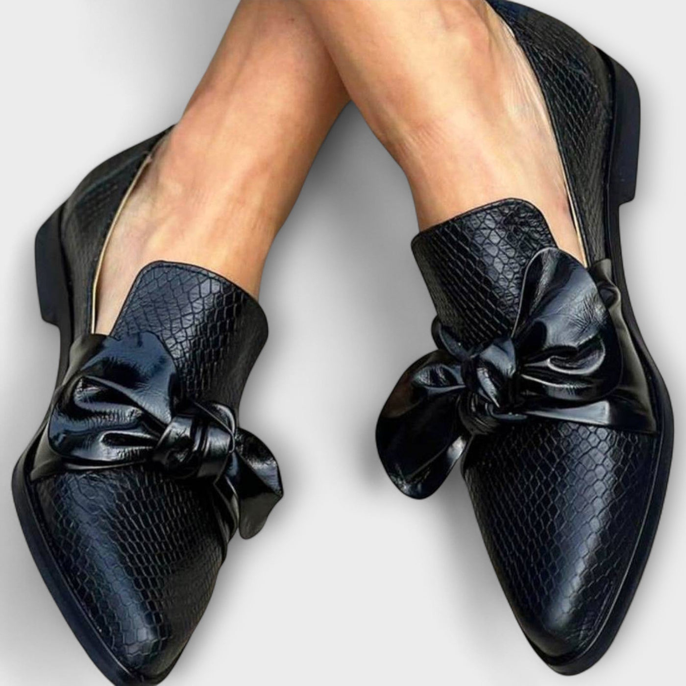 Nahla® | Slipper mit Schleifendetail