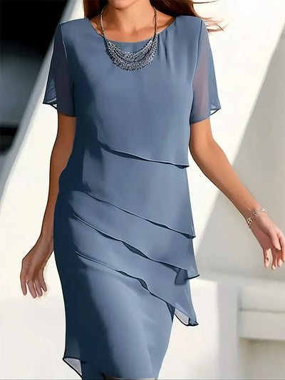 Juni - Midikleid aus Chiffon