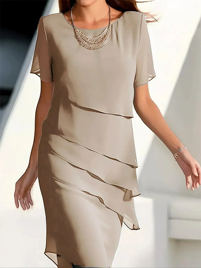 Juni - Midikleid aus Chiffon