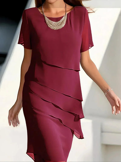 Juni - Midikleid aus Chiffon