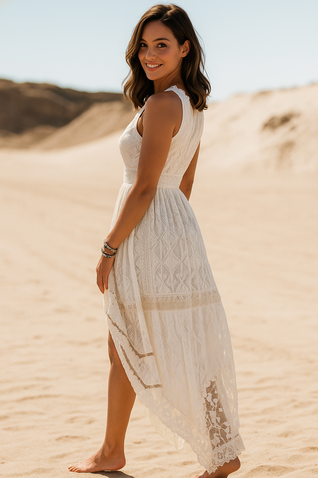 Frieda - Sommerliches Boho-Kleid