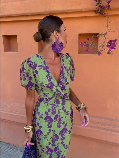 Anneliese® | Elegantes bedrucktes Kleid