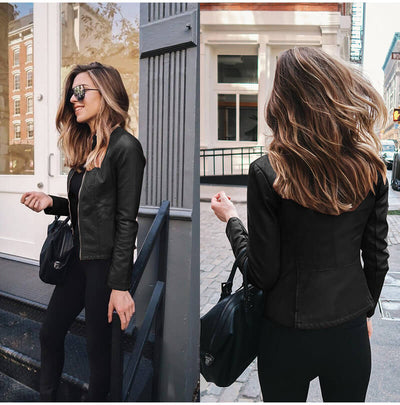 Pauline® | Italienische Lederjacke