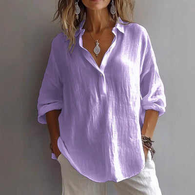 Hilda - Elegante Komfortbluse