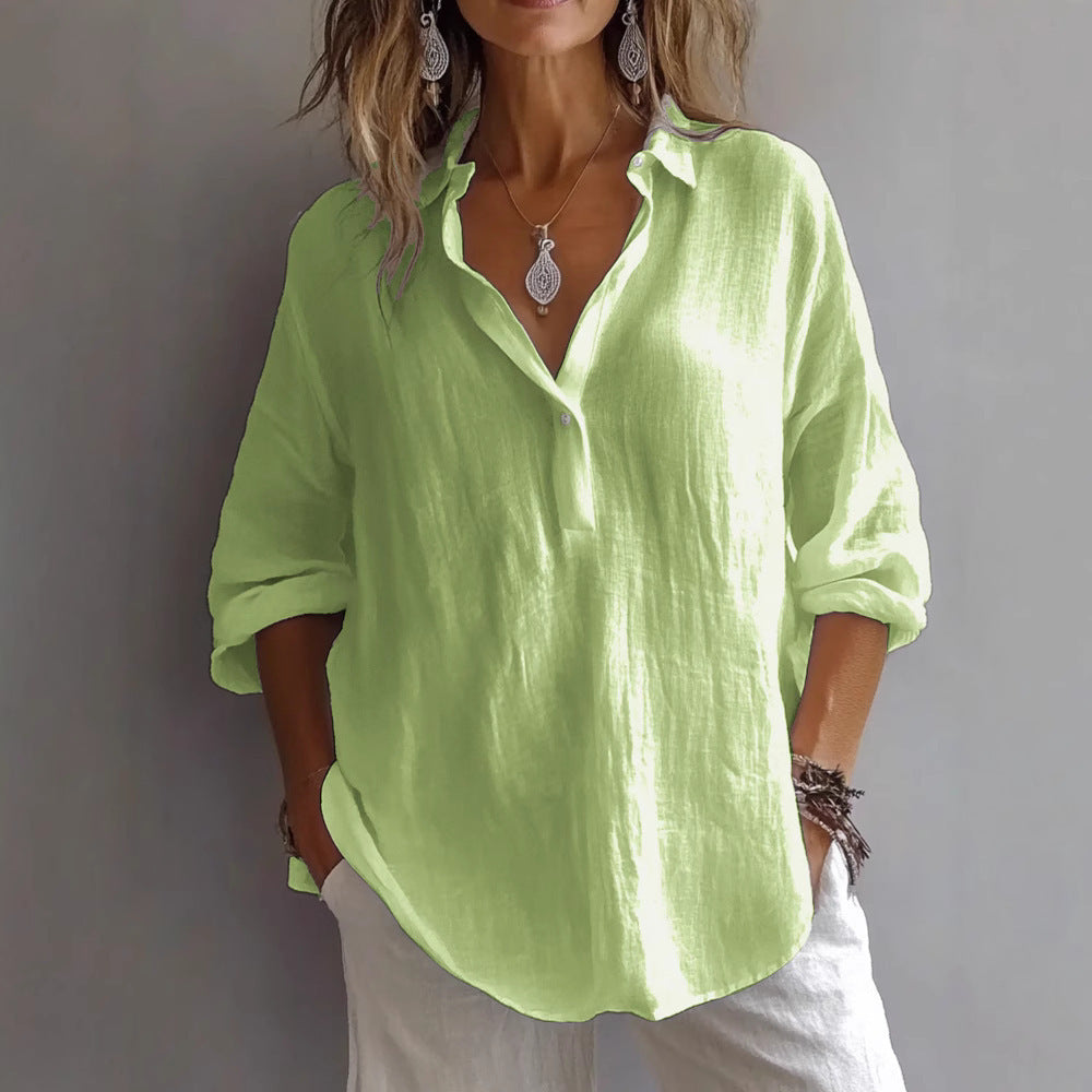 Hilda - Elegante Komfortbluse