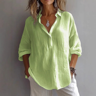 Hilda - Elegante Komfortbluse