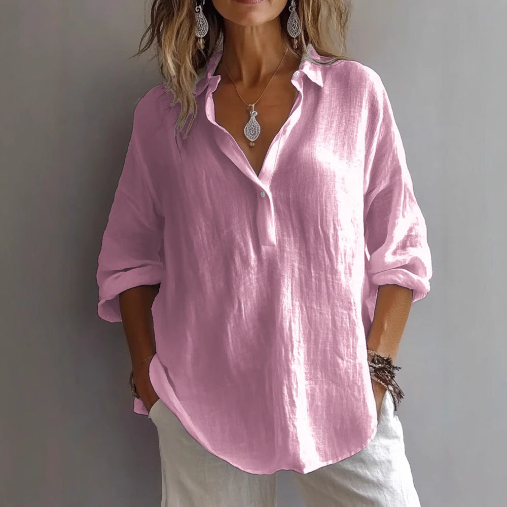 Hilda - Elegante Komfortbluse