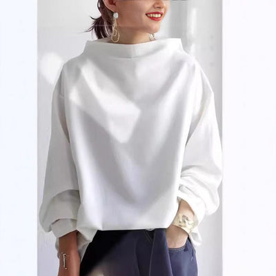 Alexandra® | Eleganter Pullover mit hohem Kragen