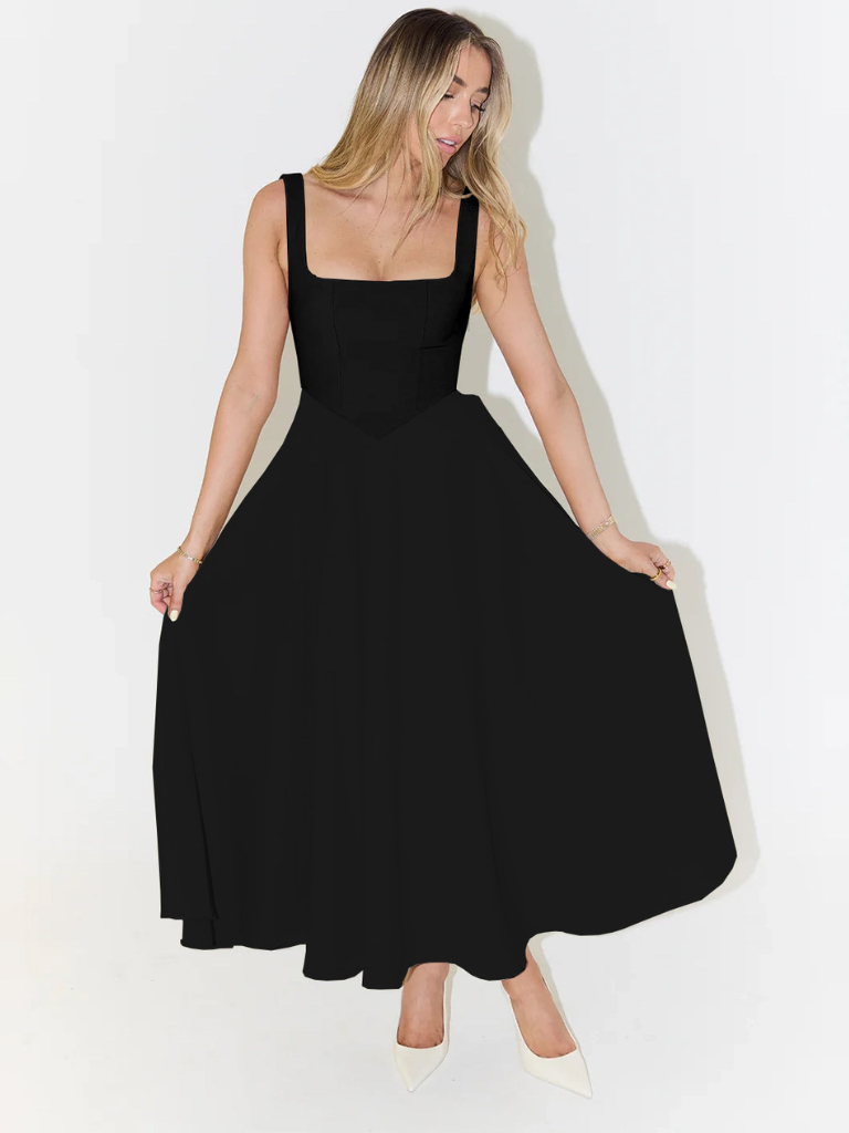 Grace - Elegantes Midi-Kleid