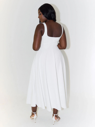 Grace - Elegantes Midi-Kleid