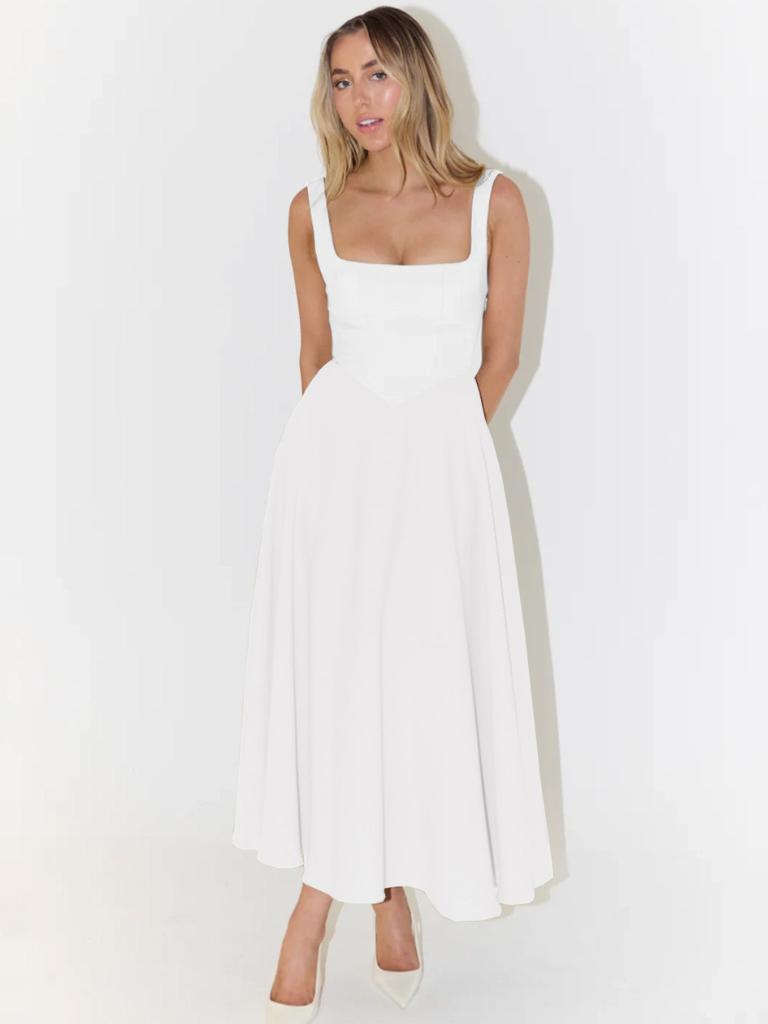 Grace - Elegantes Midi-Kleid