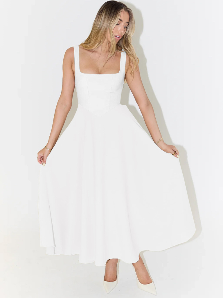 Grace - Elegantes Midi-Kleid