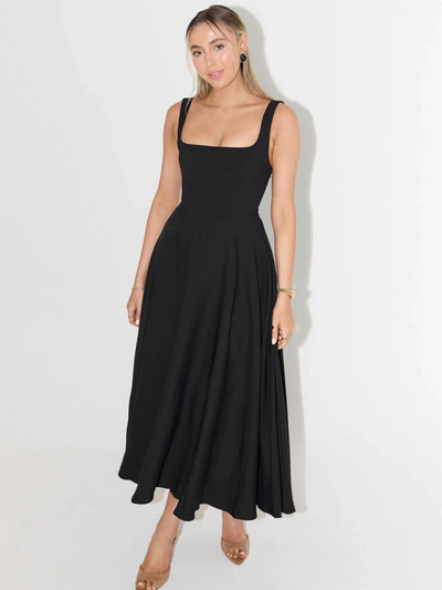 Grace - Elegantes Midi-Kleid