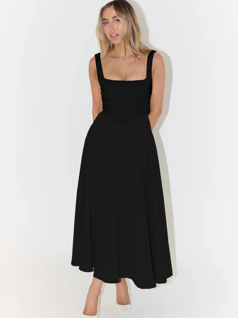 Grace - Elegantes Midi-Kleid