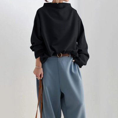 Alexandra® | Eleganter Pullover mit hohem Kragen