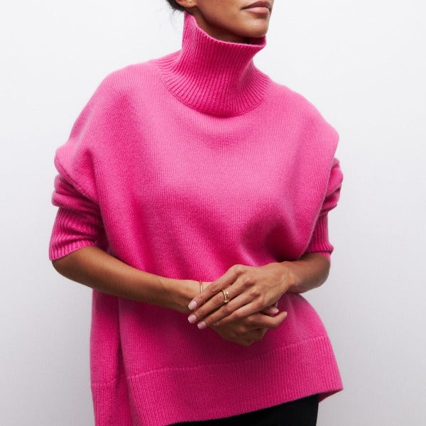 Christa® | Pullover mit hohem Kragen