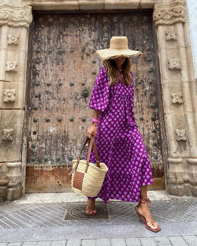 Doris - Boho Maxikleid