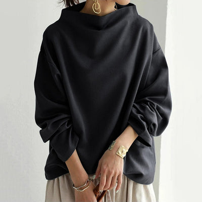 Alexandra® | Eleganter Pullover mit hohem Kragen