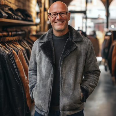 Marcel® | Handgefertigte Lederjacke für Herren