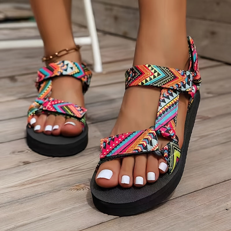 Lucia - Bedruckte Orthopädische Komfortsandalen