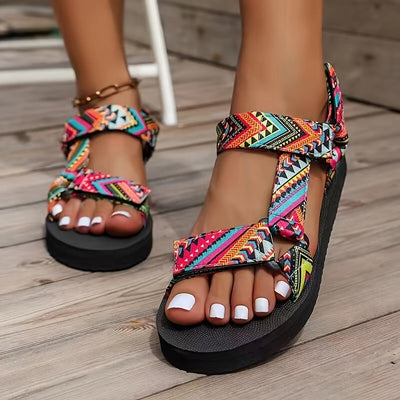 Lucia - Bedruckte Orthopädische Komfortsandalen