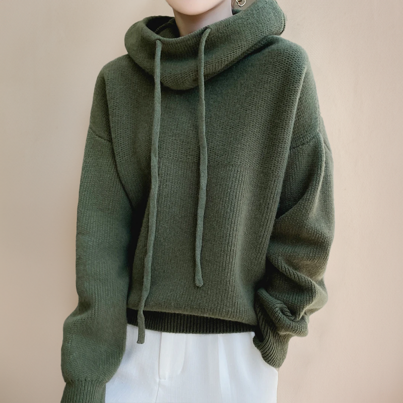 Ophelia® | Oversize Kapuzenpullover Strick