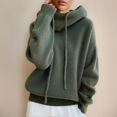 Ophelia® | Oversize Kapuzenpullover Strick