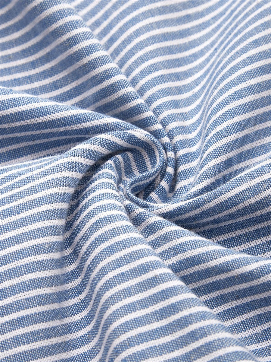 Macy - Gestreiftes Midikleid