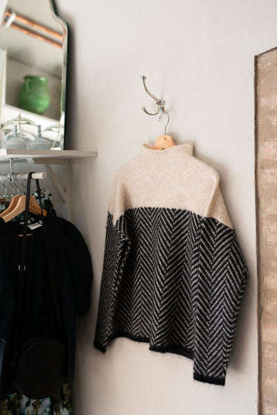 Alice® | Pullover mit Stehkragen aus Baumwolle