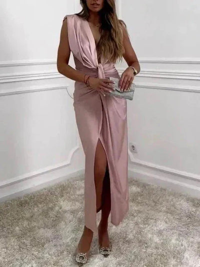 Juna® | Elegantes Drapiertes Kleid