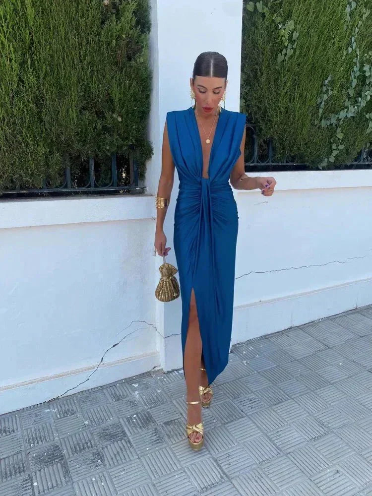 Juna® | Elegantes Drapiertes Kleid
