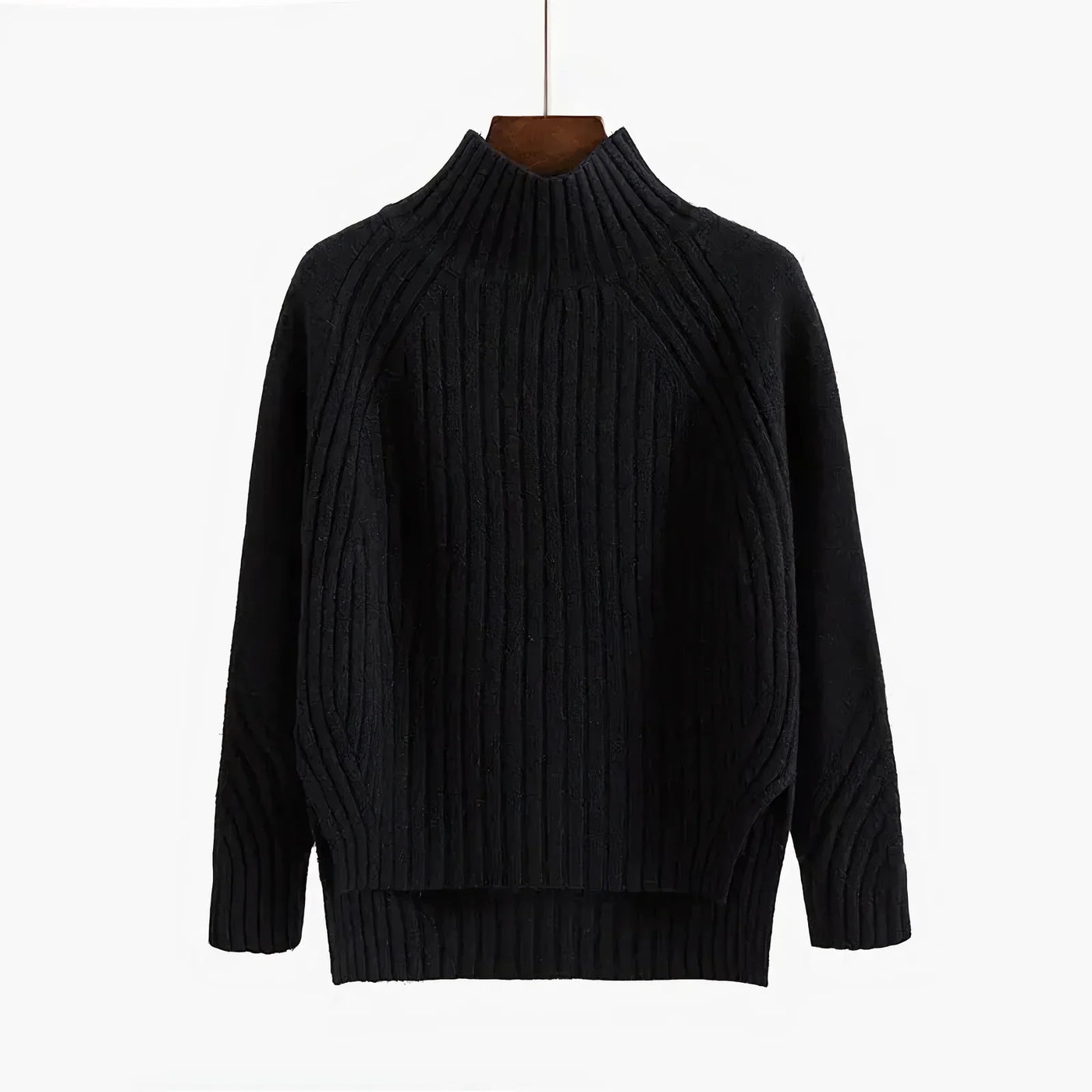 Zoey - Gemütlicher Rippstrick-Turtleneck